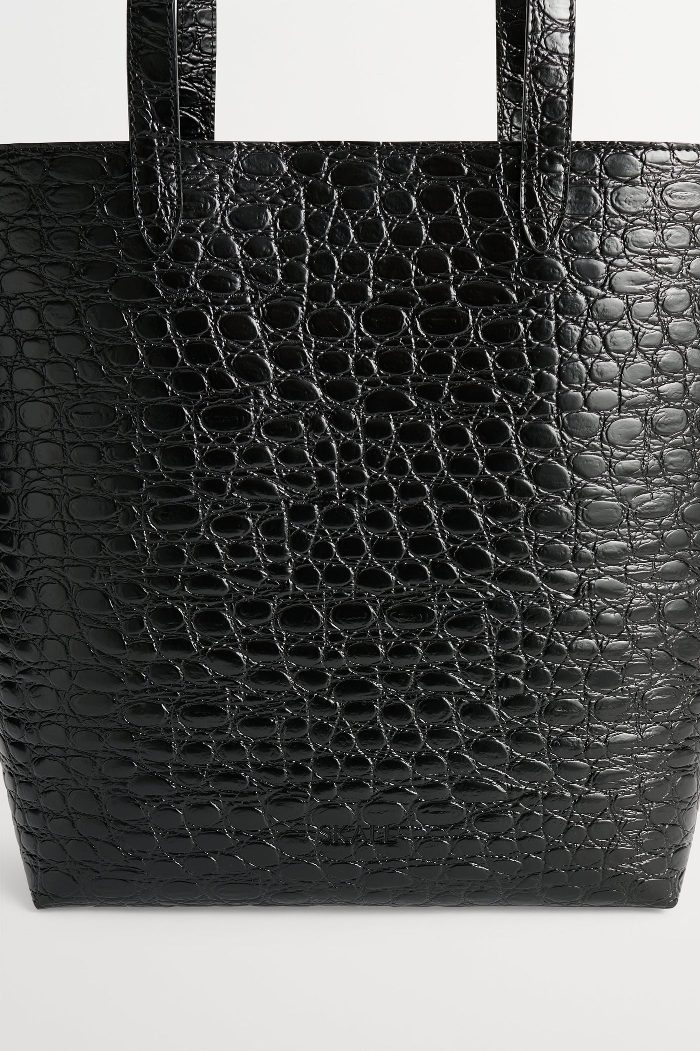 Skall Studio Medium city tote Tote Croco black