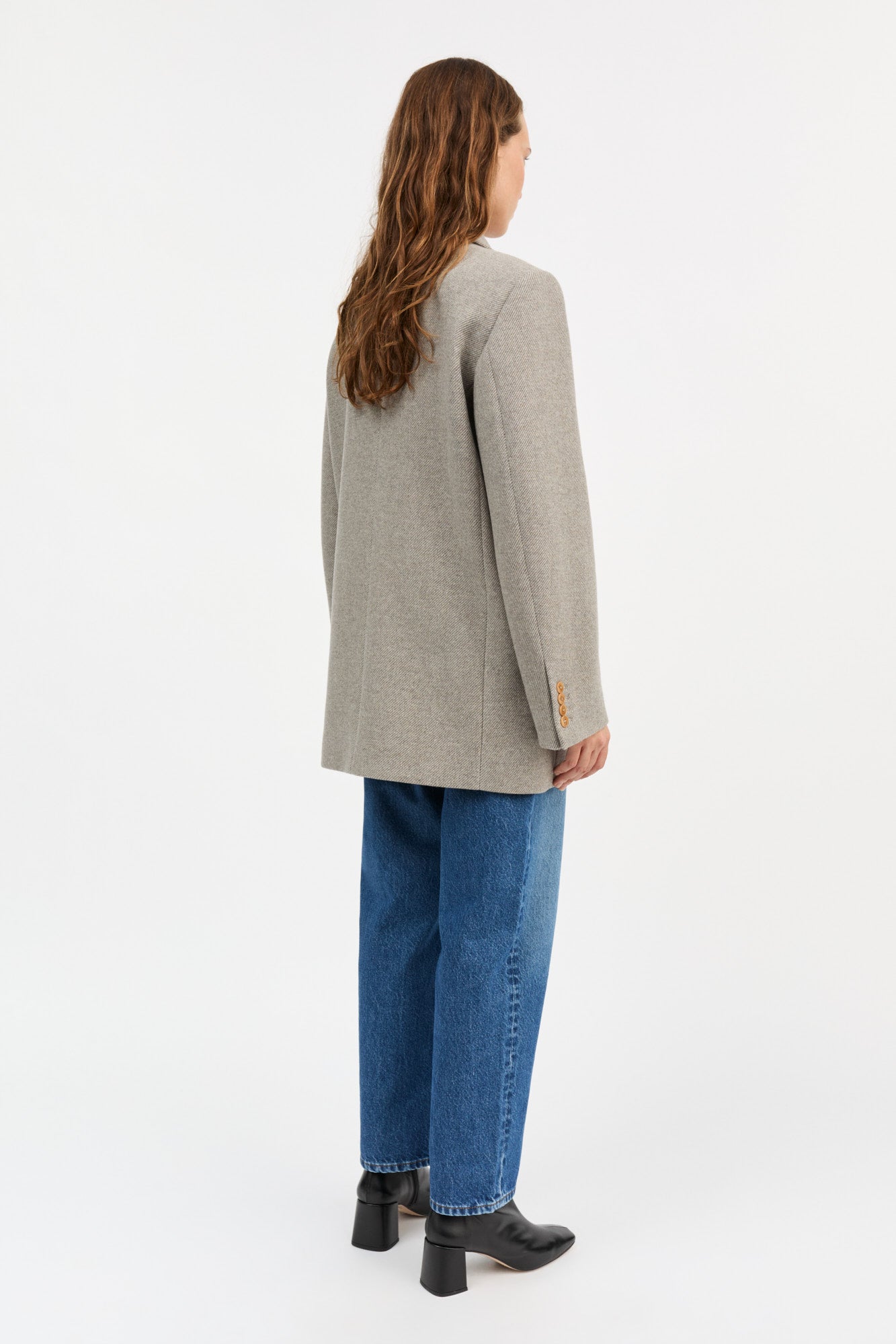 Skall Studio Mick blazer Blazer Warm grey twill