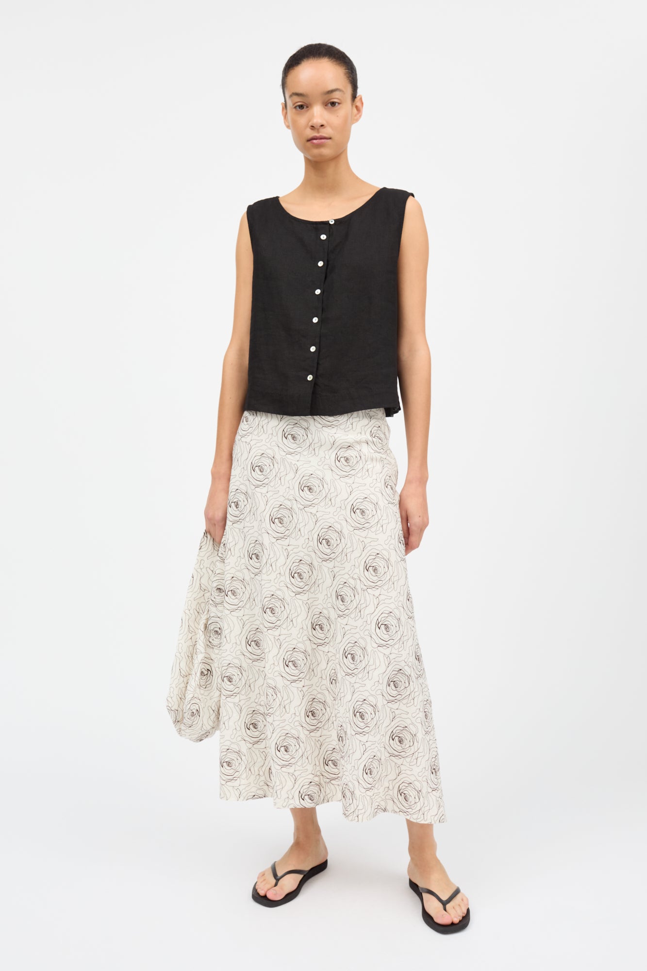 Skall Studio Mila skirt Skirt Ecru