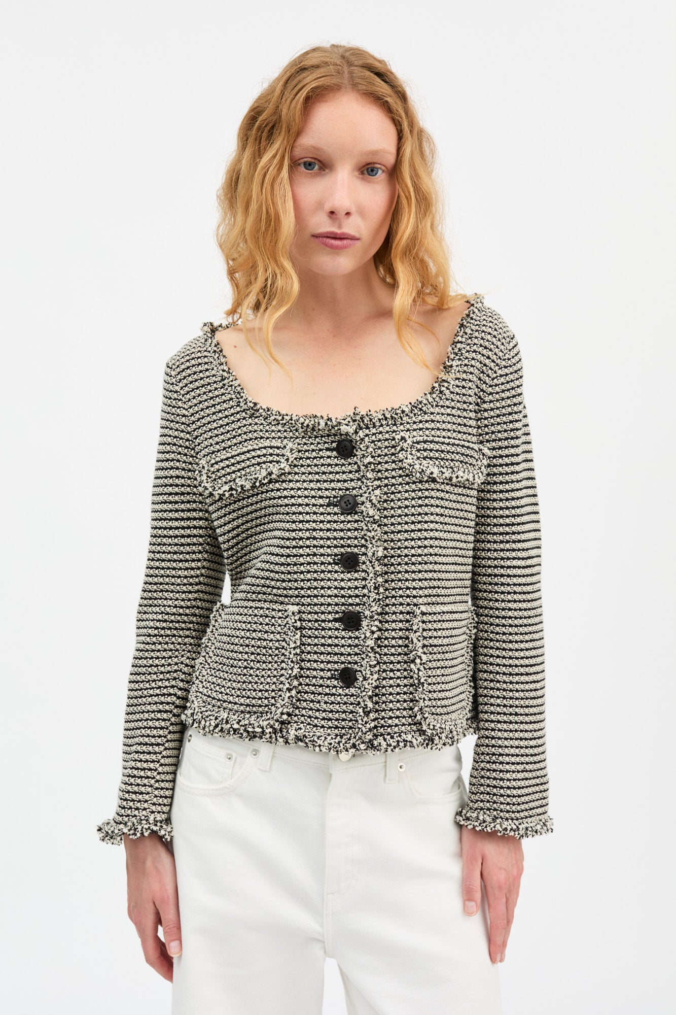 Skall Studio Minnah jacket Jacket Natural/Black