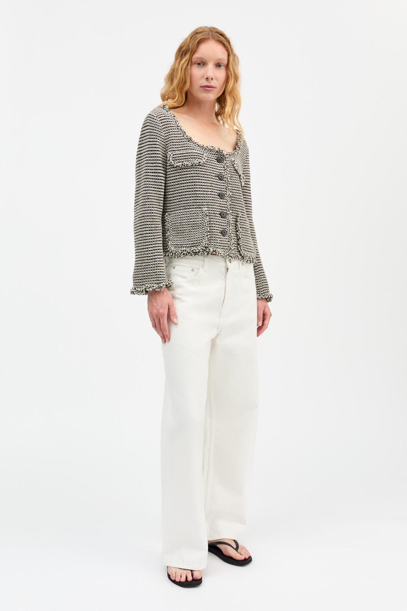 Skall Studio Minnah jacket Jacket Natural/Black