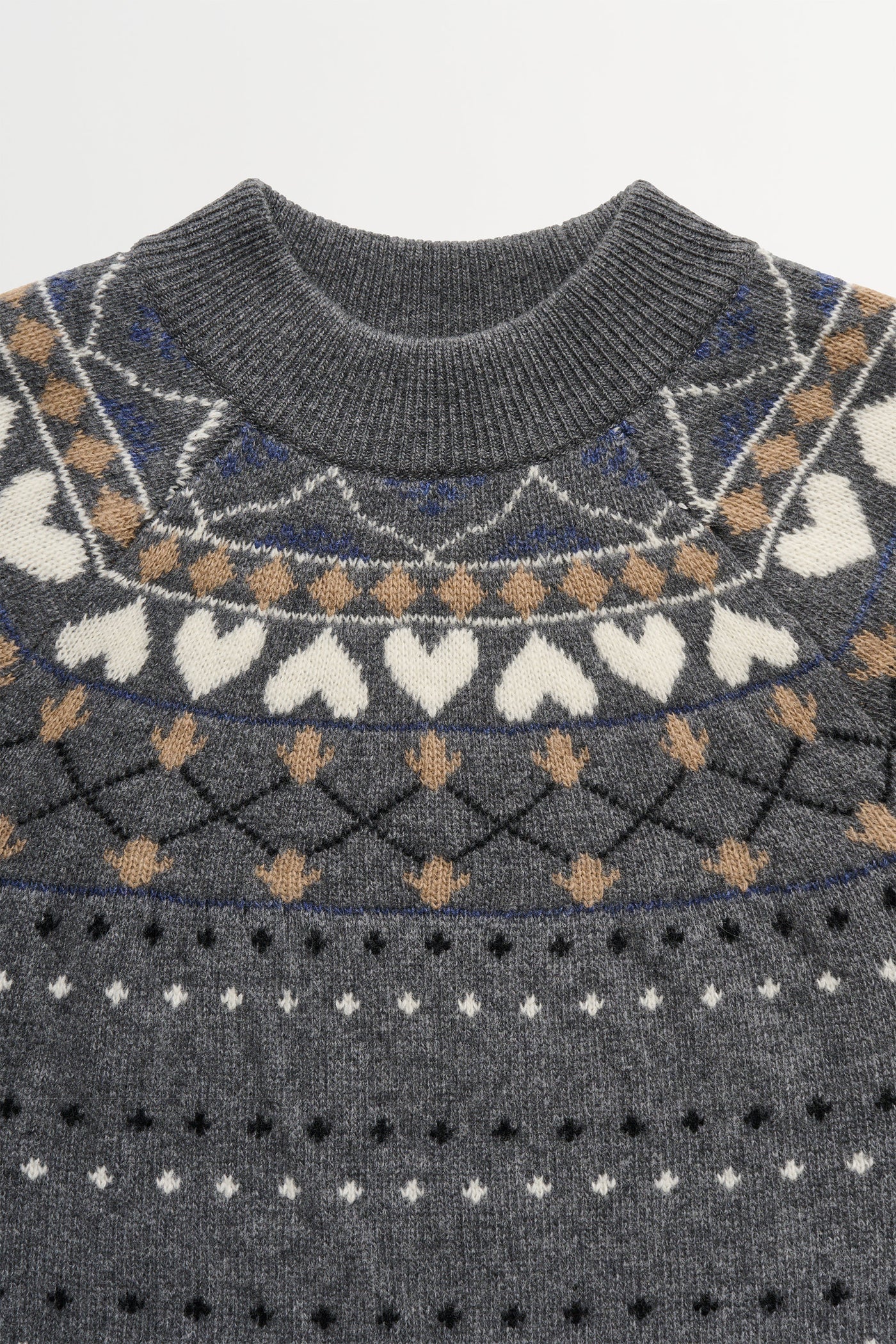 Skall Studio Misty jumper Jumper Grey jacquard