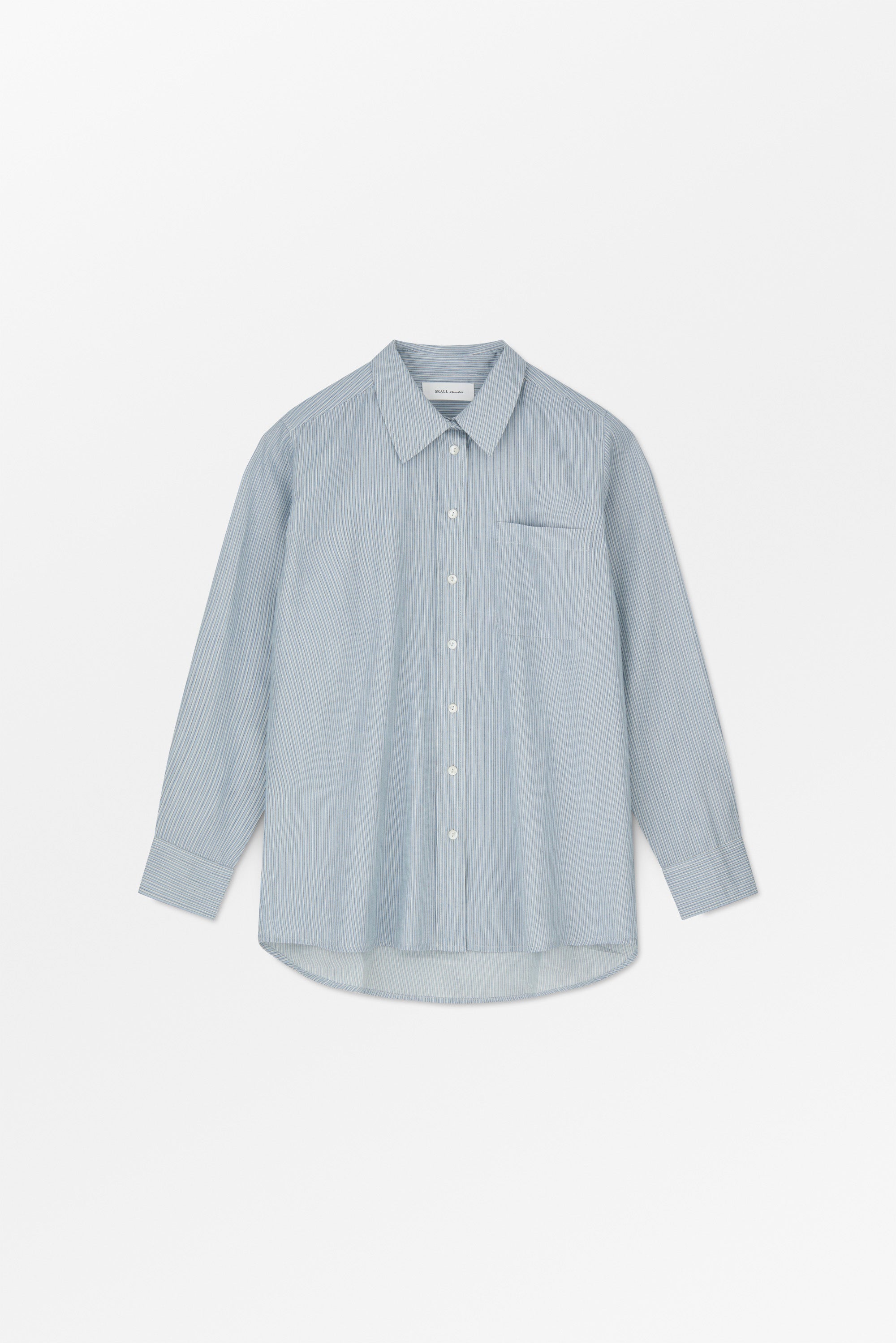 Skall Studio Nico shirt Shirt Tiny blue stripe