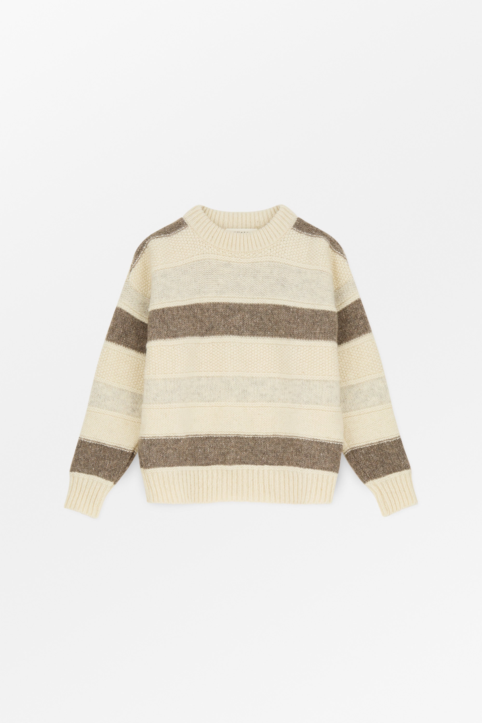 Skall Studio Olga jumper Knit Off-white/Sand/Light brown