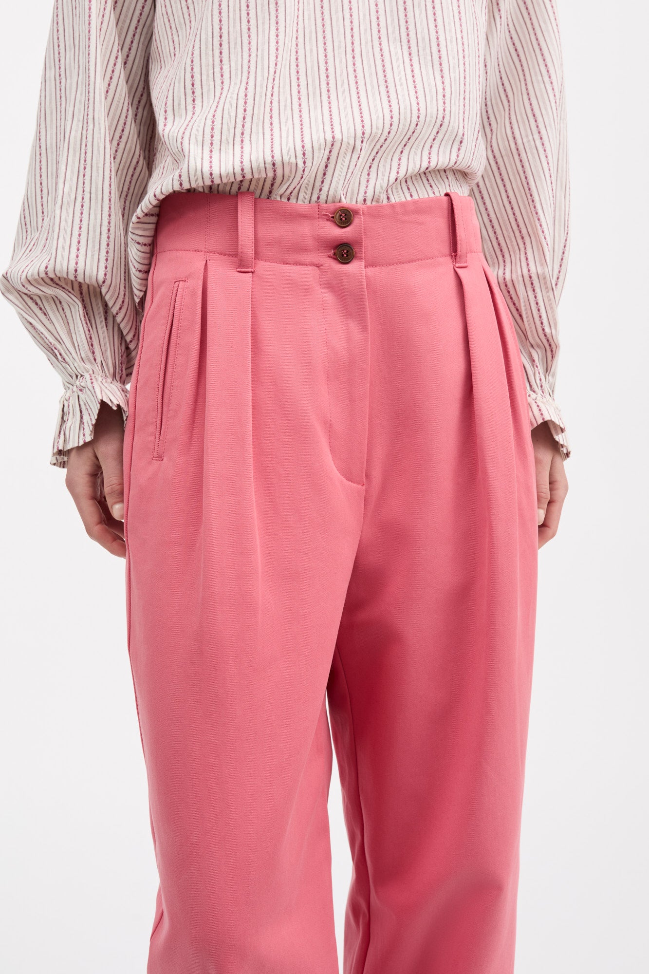 Skall Studio Painter trousers Trousers Hot pink