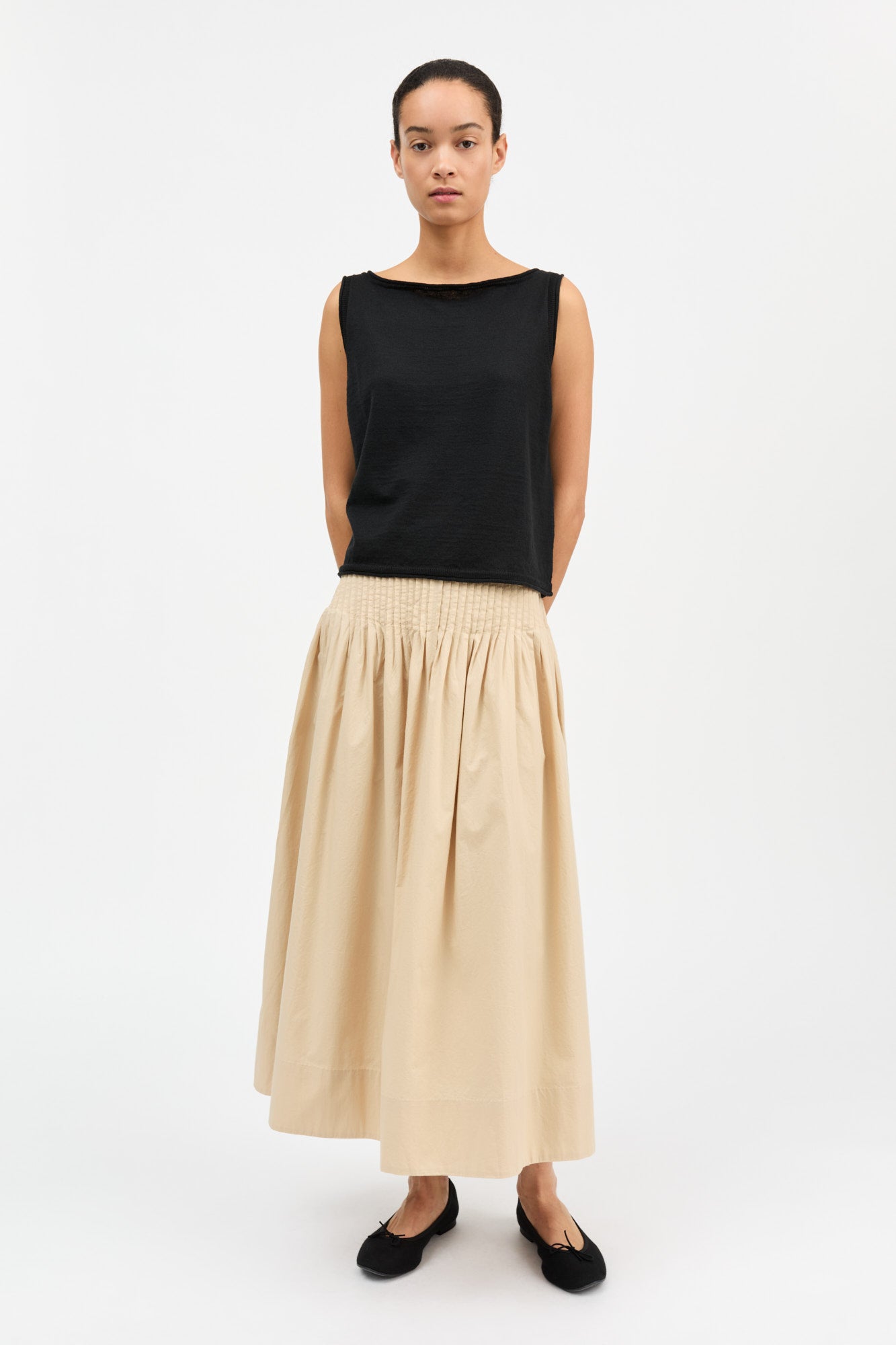 Skall Studio Pavlova skirt Skirt Soft sand