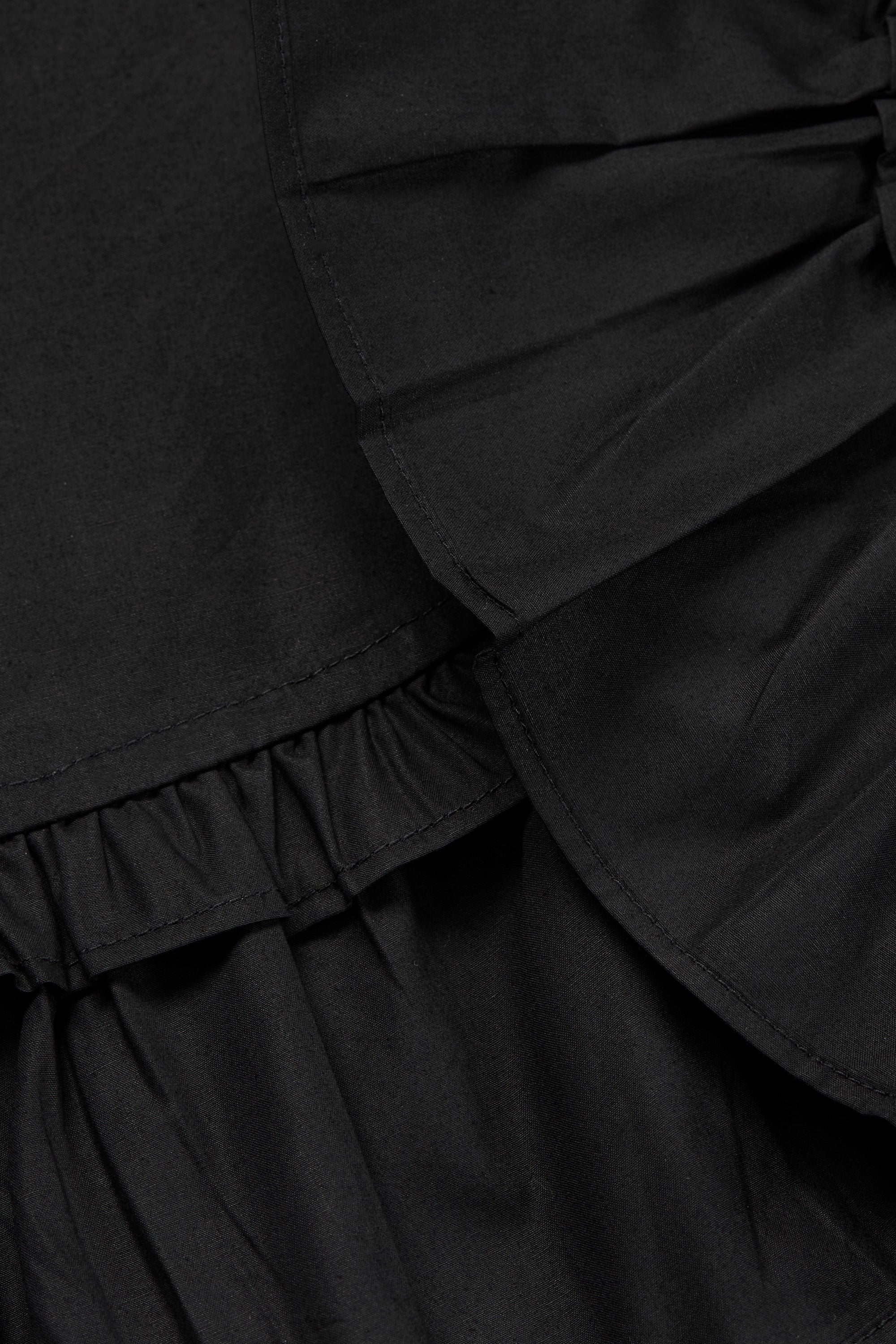 Skall Studio Rimini flounce blouse Blouse Black