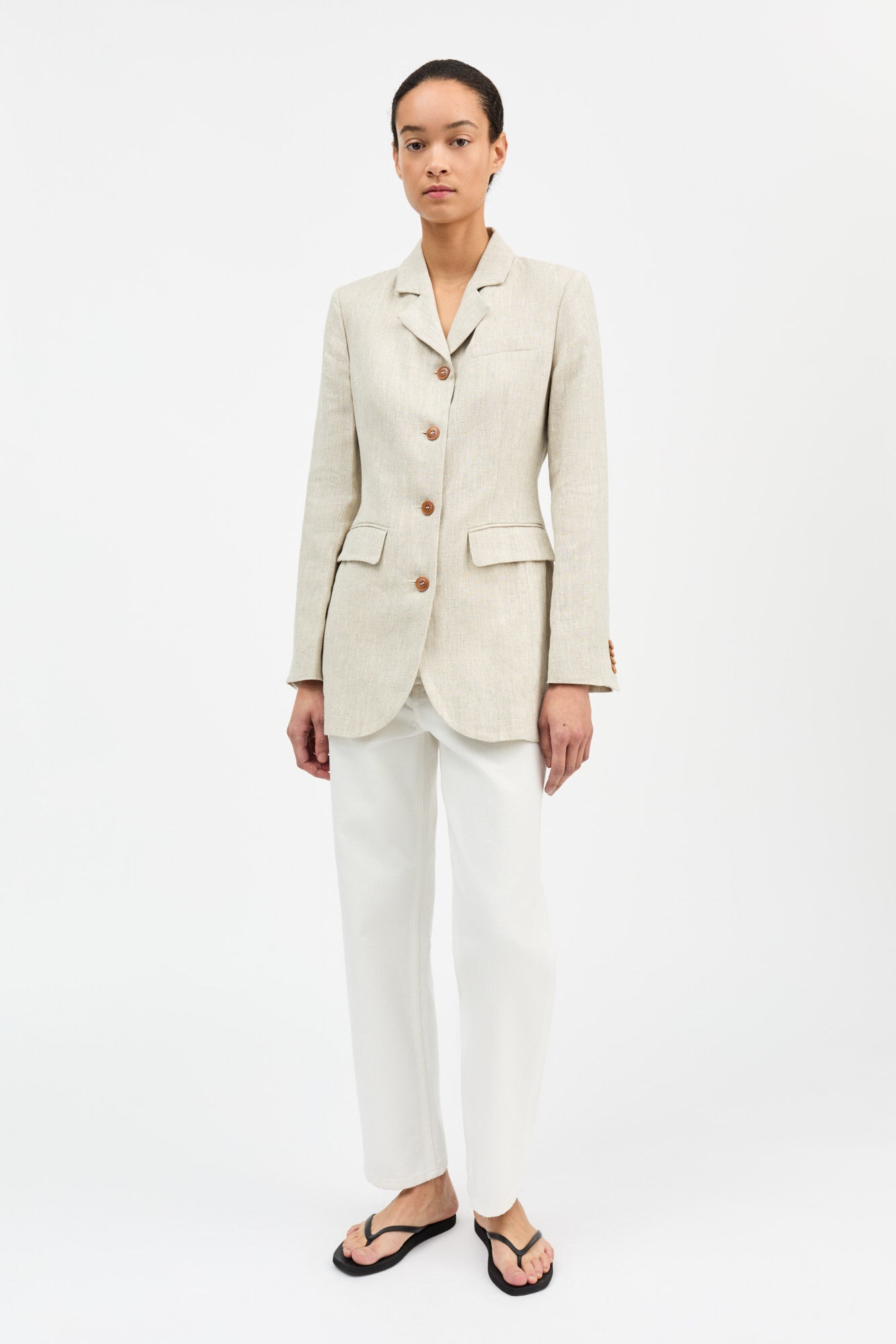 Skall Studio Sahara blazer Blazer Light linen