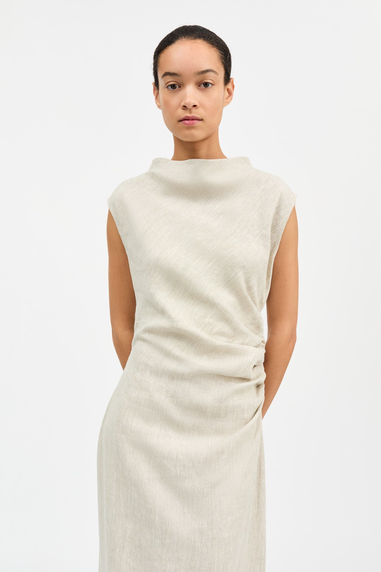 Skall Studio Sahara dress Dress Light linen