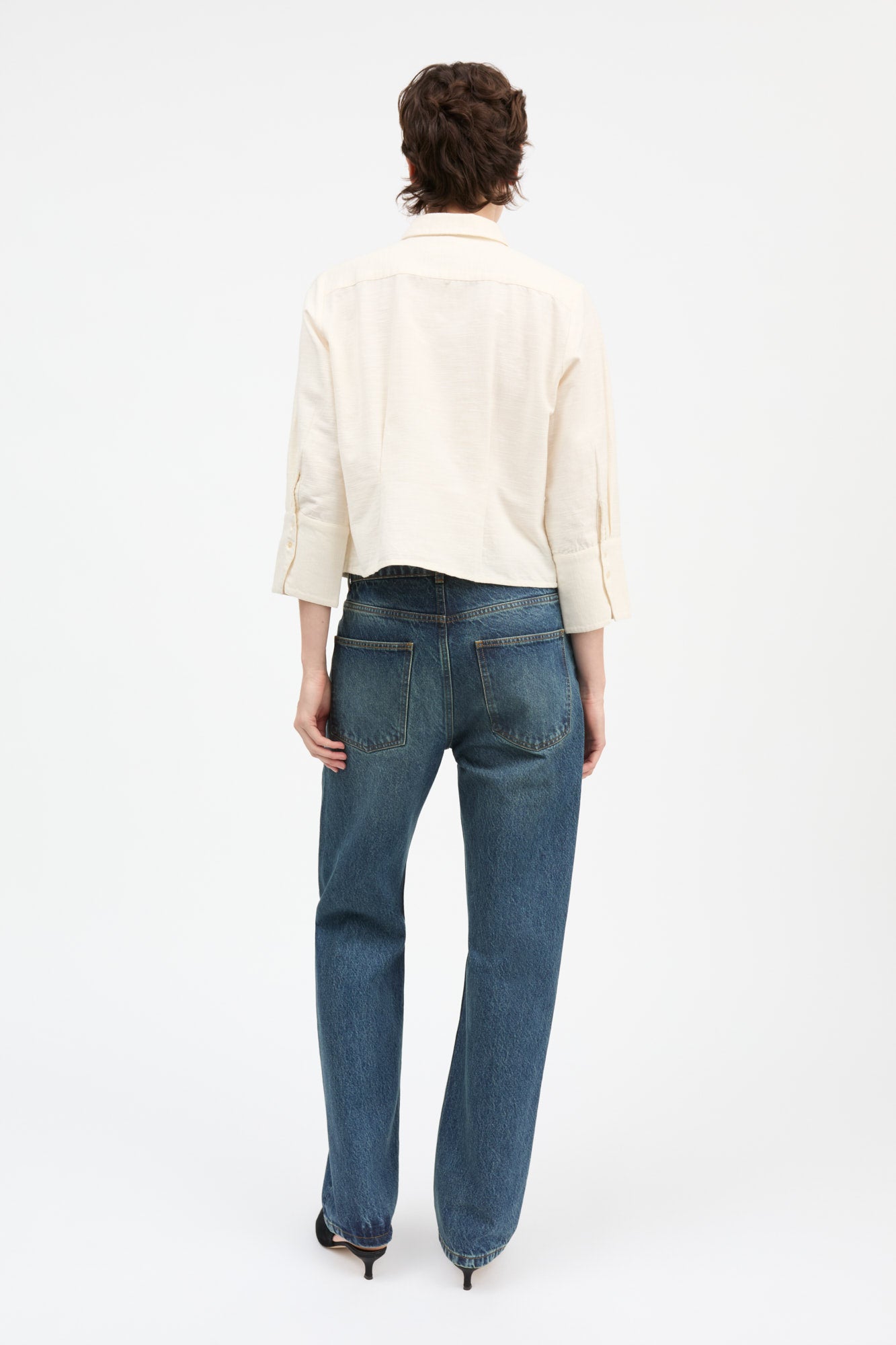 Skall Studio Sharon straight jeans Jeans Washed dark blue