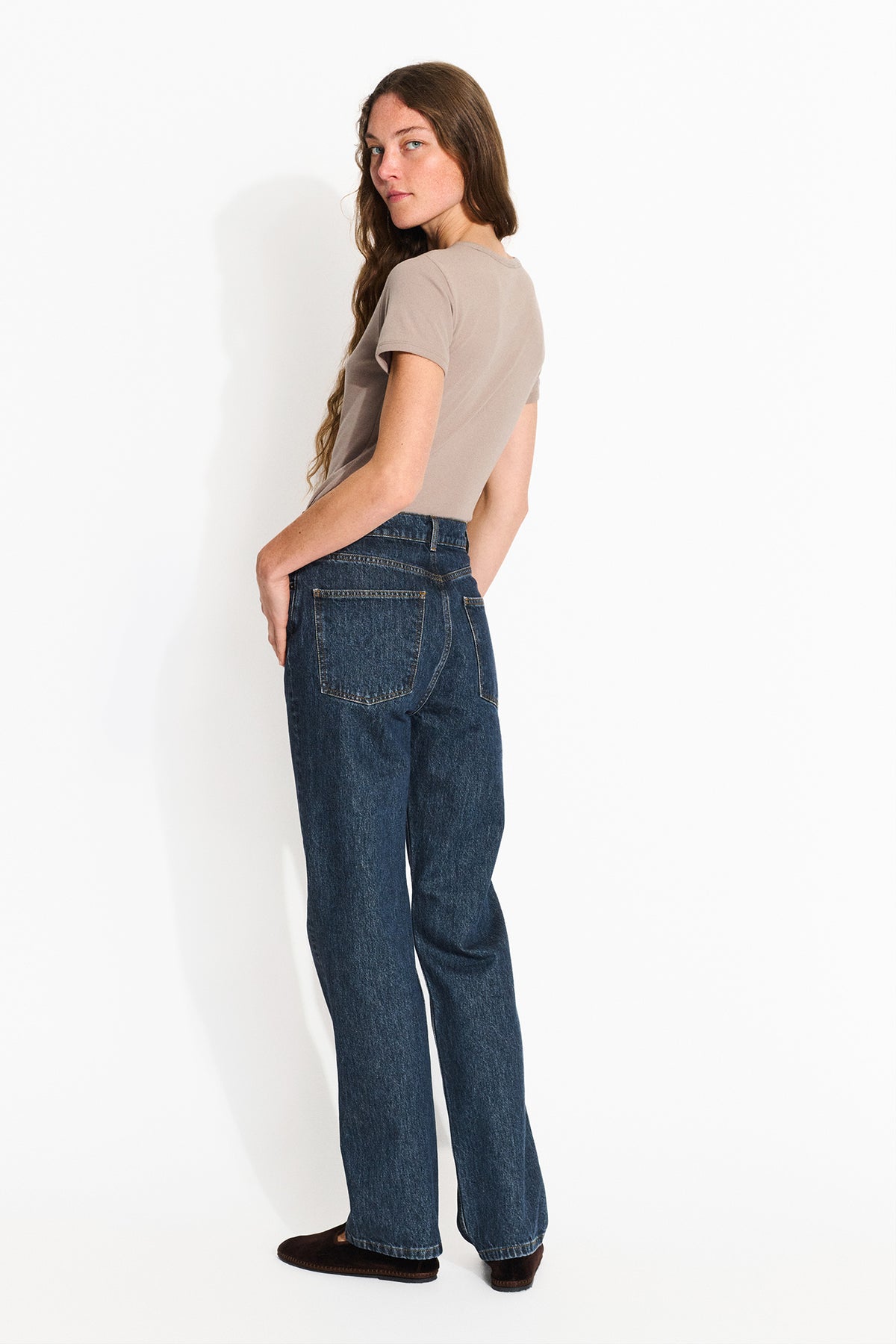 Skall Studio Sharon straight jeans Jeans Washed storm blue