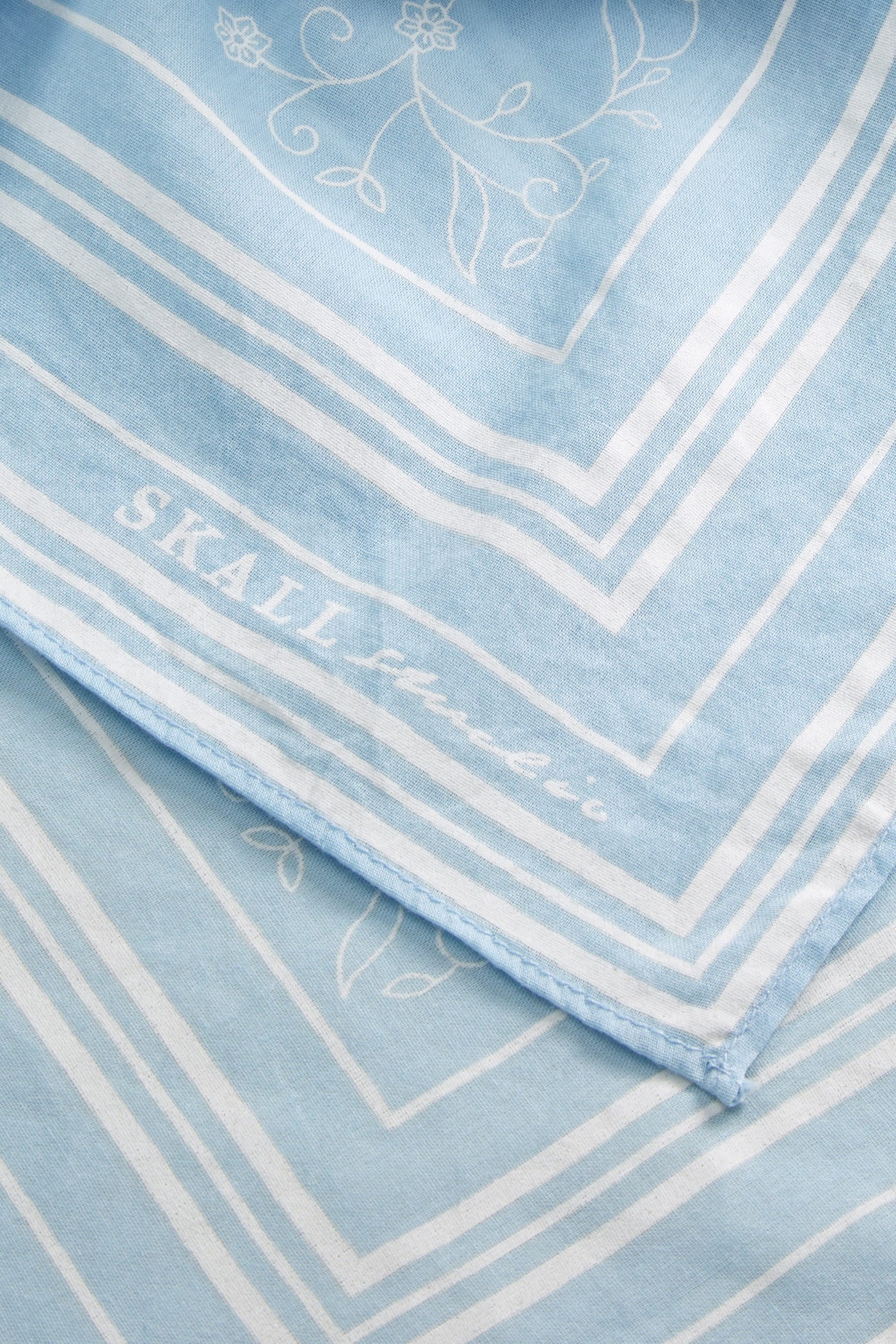 Skall Studio Skall classic scarf 55x55 Scarf Sky blue