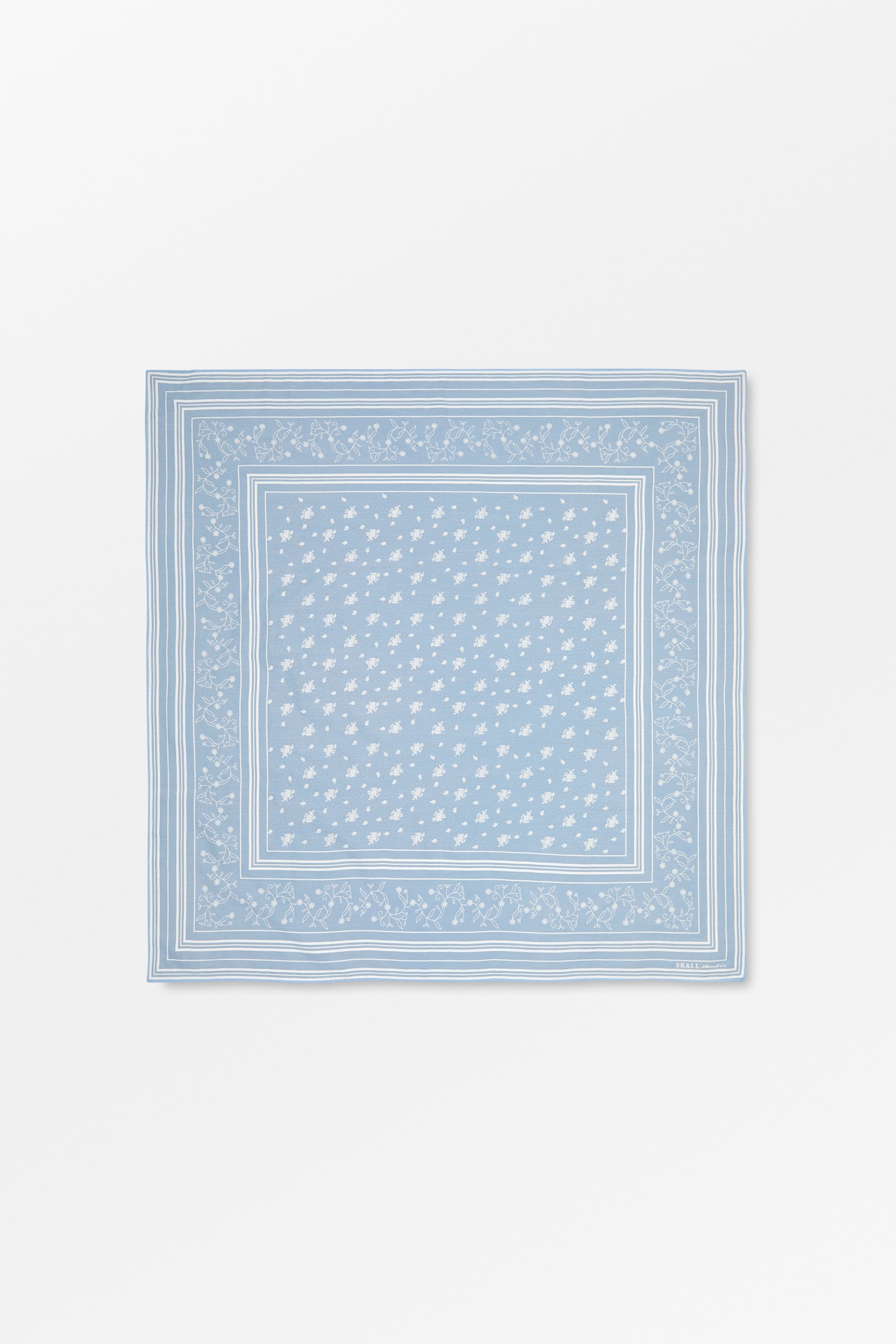 Skall Studio Skall classic scarf 90x90 Scarf Sky blue