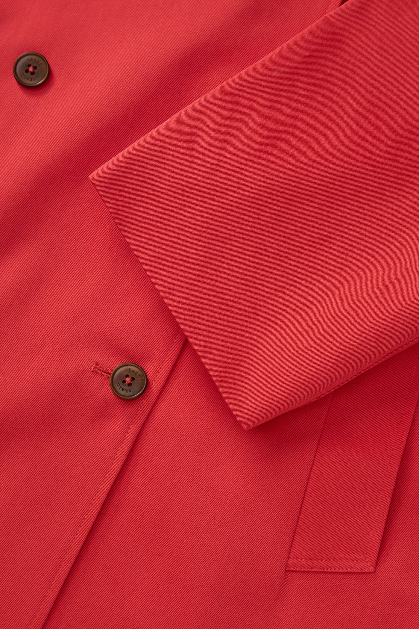 Skall Studio Spring coat Coat Clear red