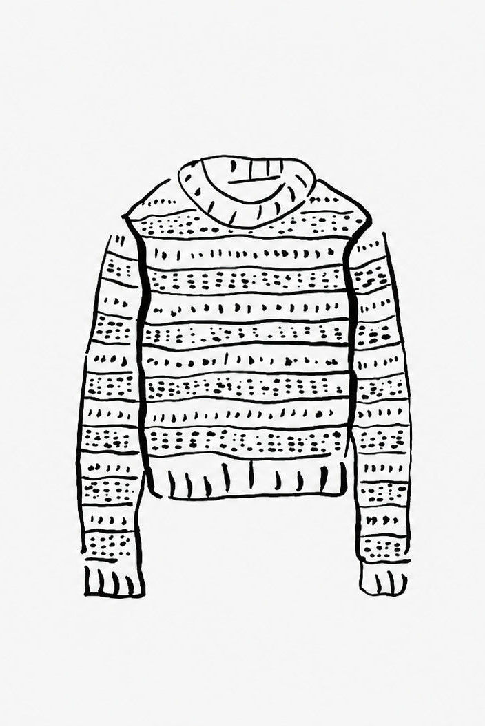Svala O-neck Knitting Pattern
