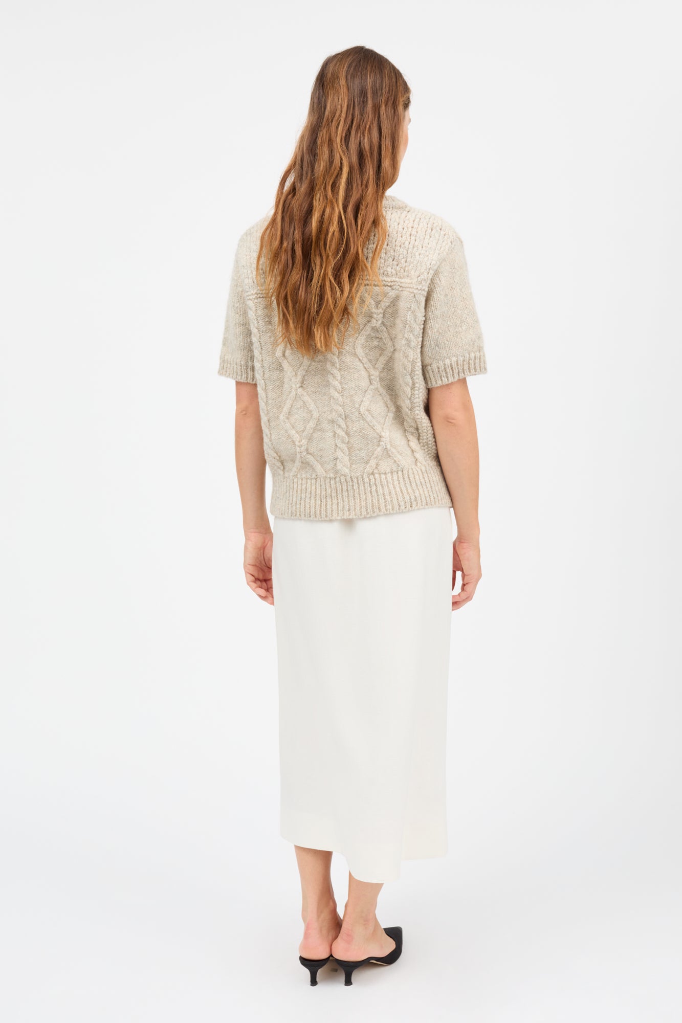 Skall Studio Svea cardigan Cardigan Cream