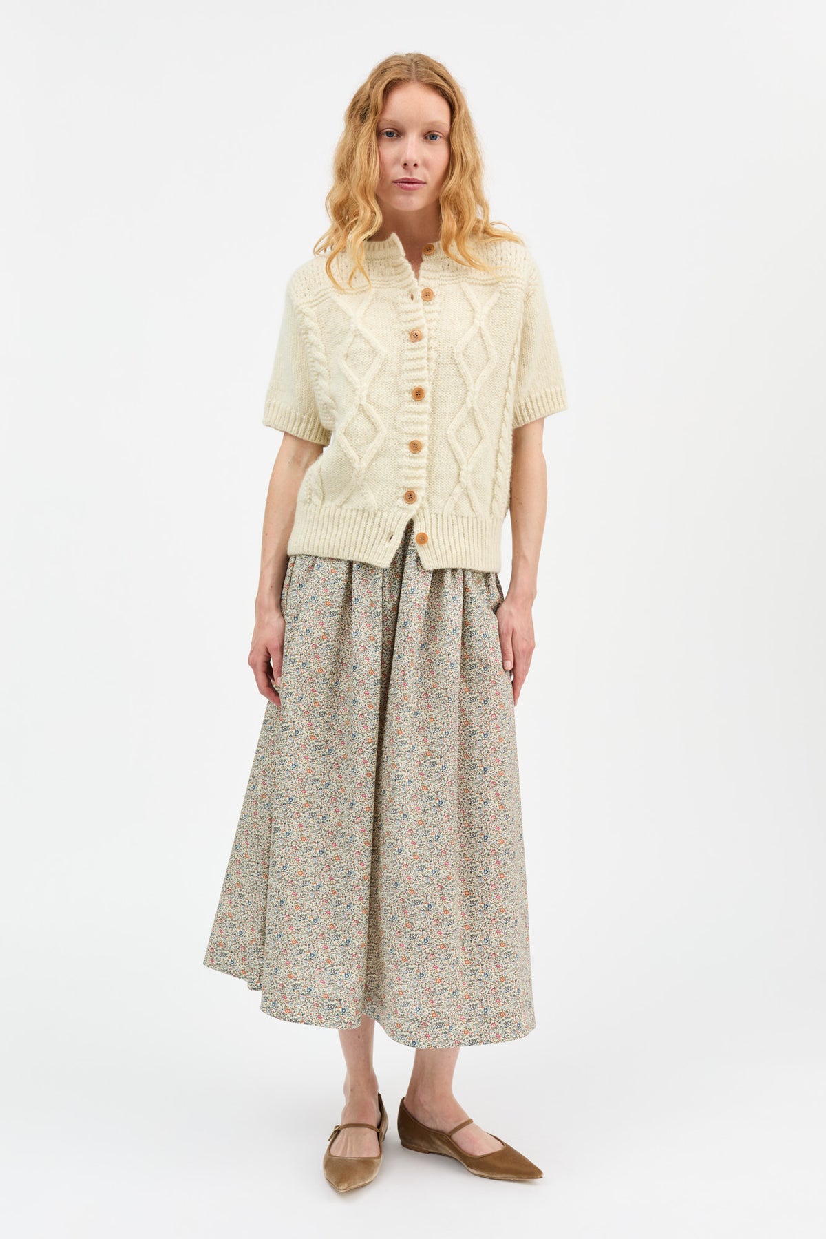 Skall Studio Svea cardigan Cardigan Off white