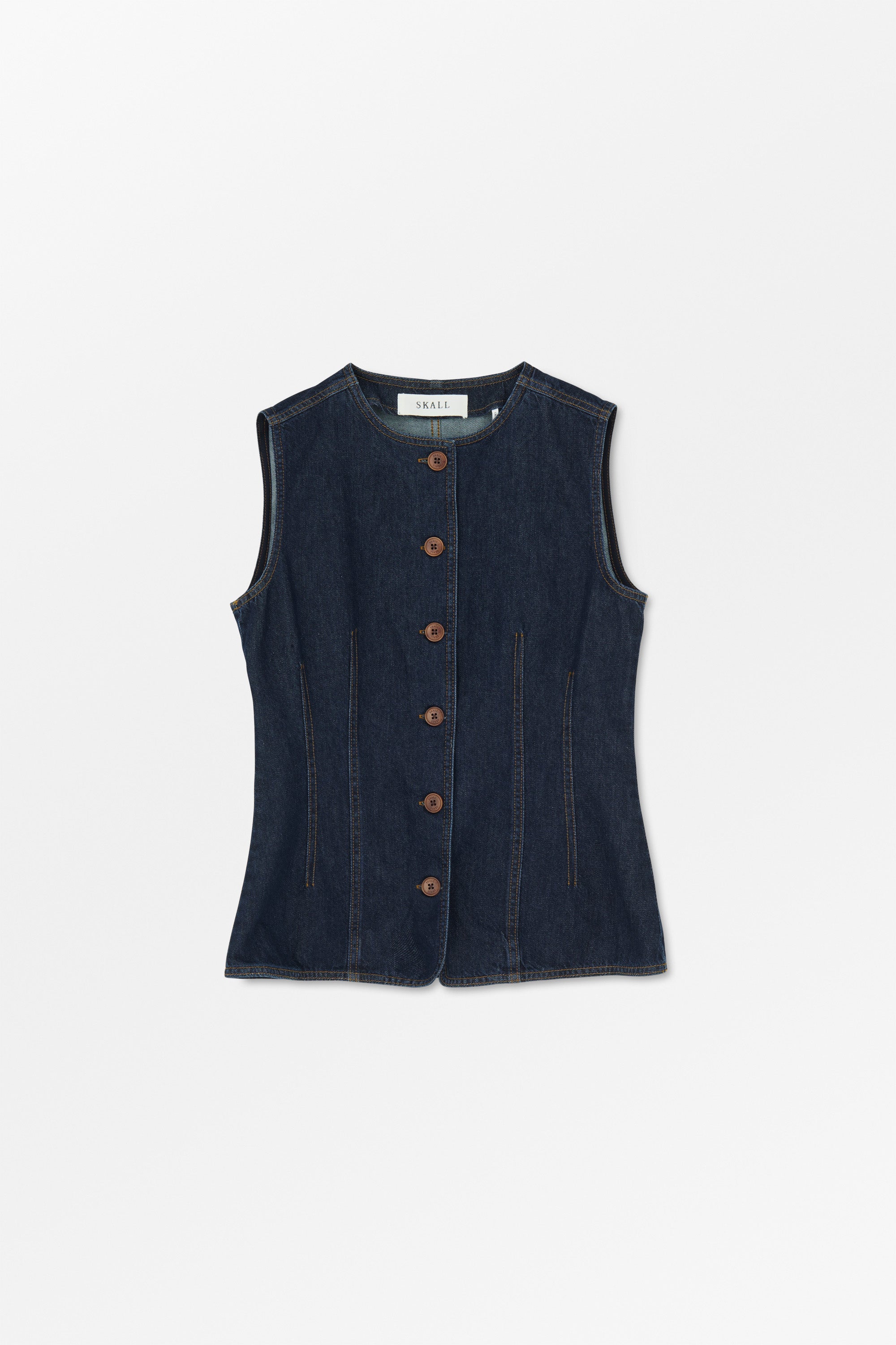 Skall Studio Tammy vest Vest Indigo blue