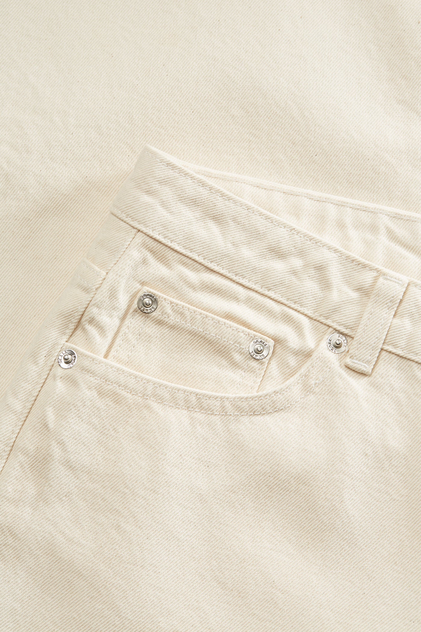 Skall Studio Taylor cropped jeans Jeans Ecru