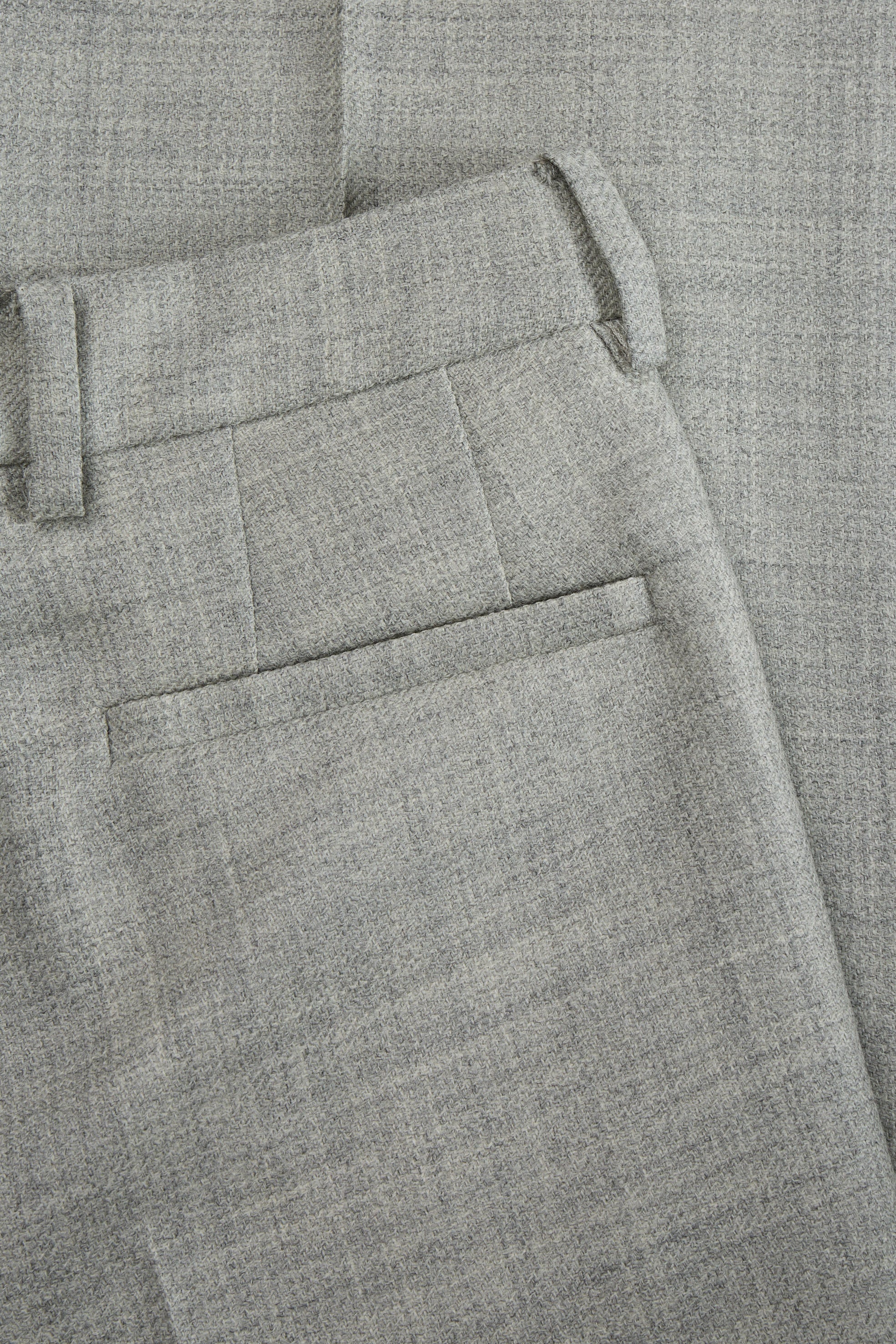 Skall Studio Thom trousers Trousers Light grey mélange