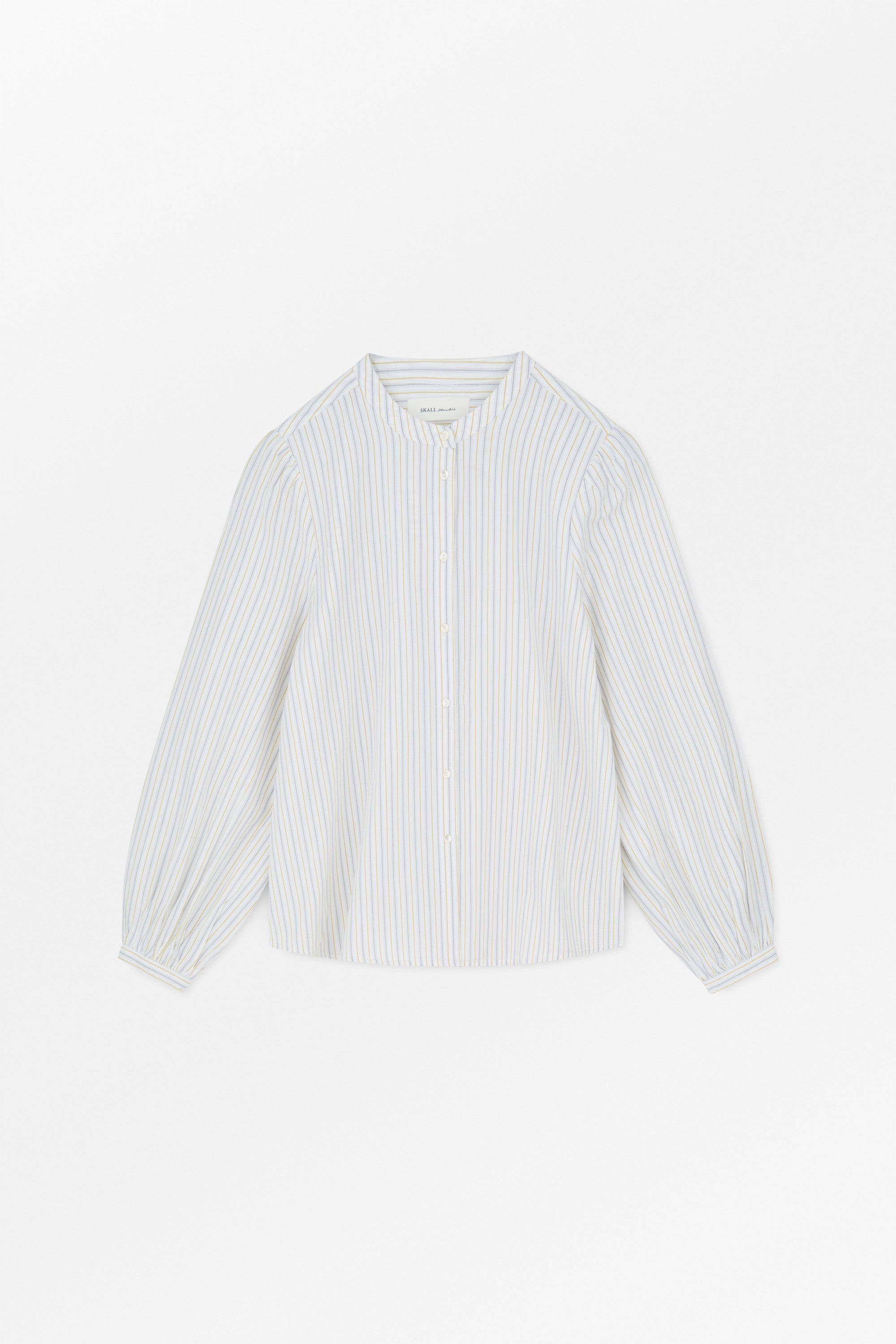 Skall Studio Vita shirt Shirt Yellow/Blue stripe