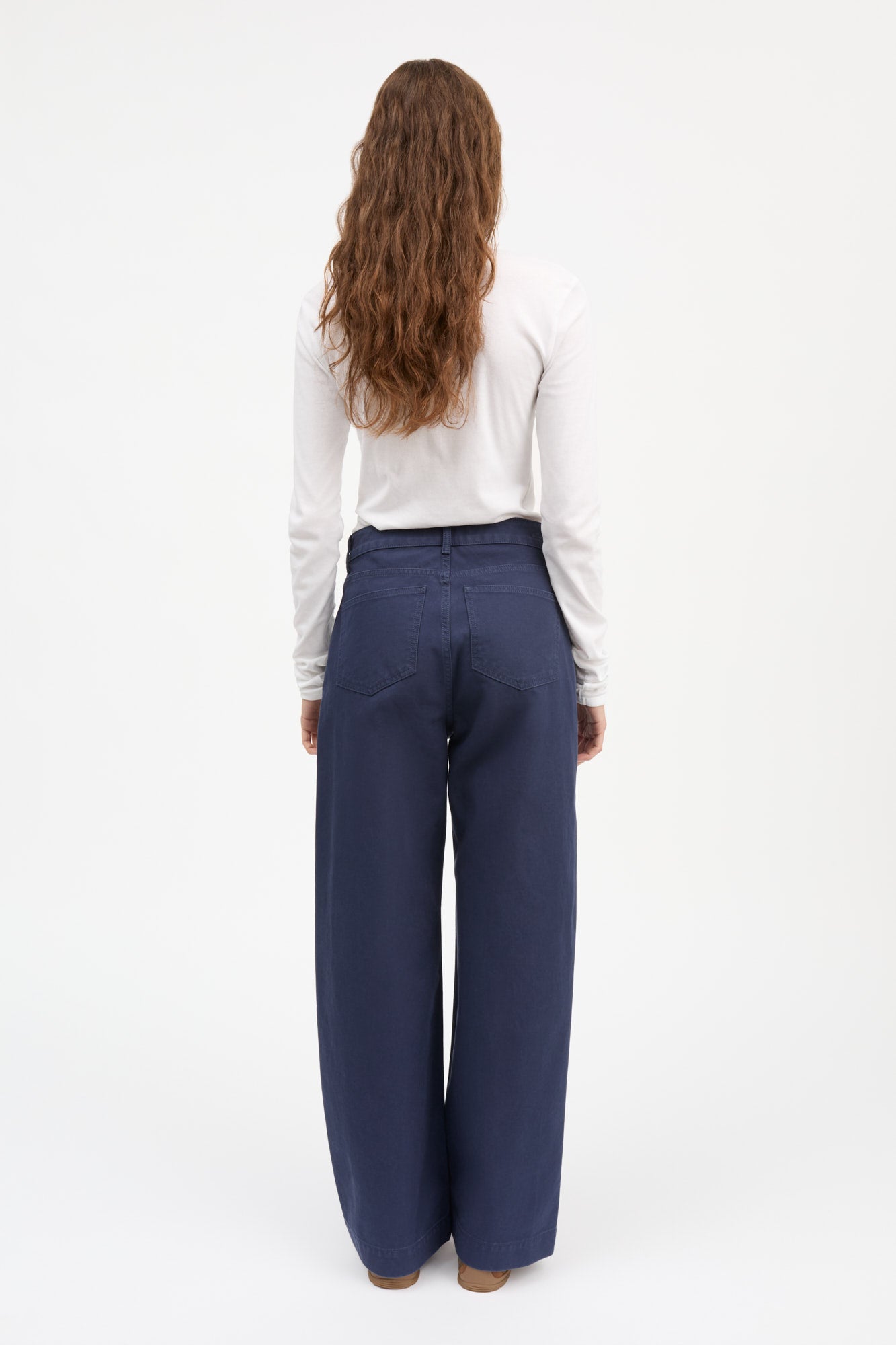 Skall Studio Wesley trousers Pants Evening blue