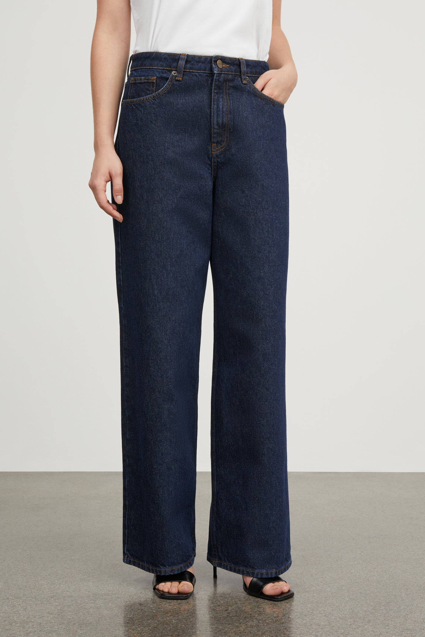 Skall Studio Willow wide jeans Jeans Indigo blue